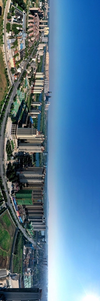 襄州區(qū)航拍，主干道航空路沿線都市風(fēng)光，馬軍攝.jpg